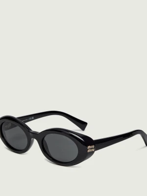 MIU MIU Okulary przeciwsłoneczne czarny
