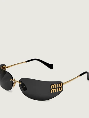 MIU MIU Okulary przeciwsłoneczne MU A51S czarny