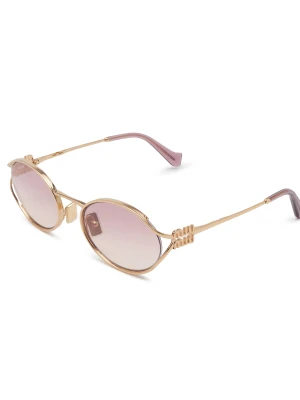 MIU MIU Okulary przeciwsłoneczne MU 52YS złoty