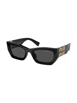 Miu Miu okulary przeciwsłoneczne kocie oczy damskie czarny