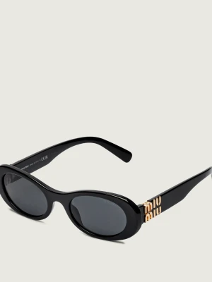 MIU MIU Okulary przeciwsłoneczne MU 06ZS czarny