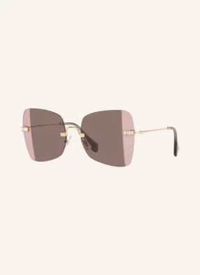 Miu Miu Okulary Przeciwsłoneczne Mu 50ws gold