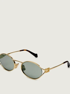 MIU MIU Okulary przeciwsłoneczne MU 52YS złoty