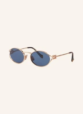 Miu Miu Okulary Przeciwsłoneczne Mu 52ys gold