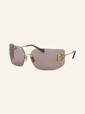 Miu Miu Okulary Przeciwsłoneczne Mu 54ys gold