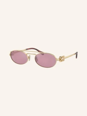 Miu Miu Okulary Przeciwsłoneczne Mu 54zs gold