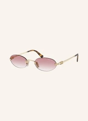 Miu Miu Okulary Przeciwsłoneczne Mu a54s gold