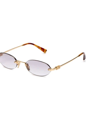 MIU MIU Okulary przeciwsłoneczne MU A54S złoty