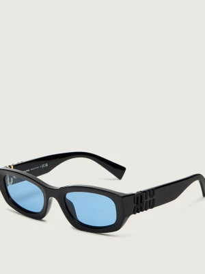 MIU MIU Okulary przeciwsłoneczne MU B04S czarny