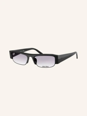 Miu Miu Okulary Przeciwsłoneczne mub07s schwarz czarny
