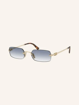 Miu Miu Okulary Przeciwsłoneczne mub50s gold
