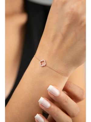 Miu Silver Pozłacana bransoletka z cyrkoniami rozmiar: onesize