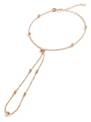 Miu Silver Pozłacana bransoletka z elementami ozdobnymi rozmiar: onesize