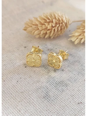 Miu Silver Pozłacane kolczyki-wkrętki rozmiar: onesize