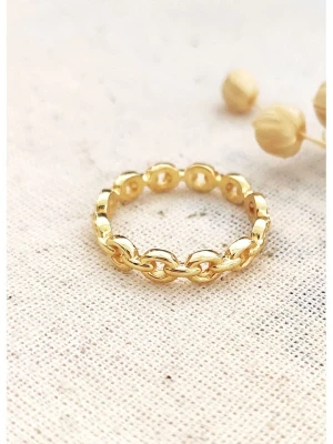 Miu Silver Pozłacany pierścionek rozmiar: 52