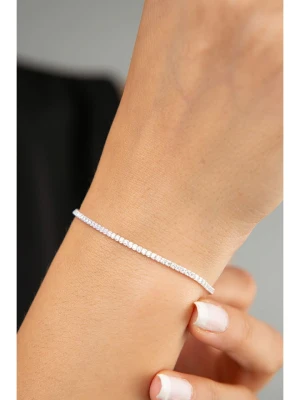 Zdjęcie produktu Miu Silver Srebrna bransoletka z cyrkoniami rozmiar: onesize