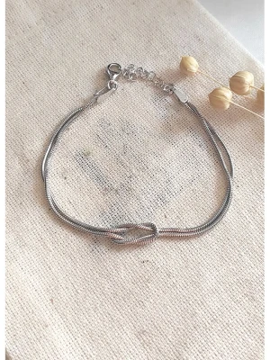 Miu Silver Srebrna bransoletka z elementem ozdobnym rozmiar: onesize