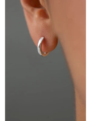 Miu Silver Srebrne kolczyki-kreole rozmiar: onesize