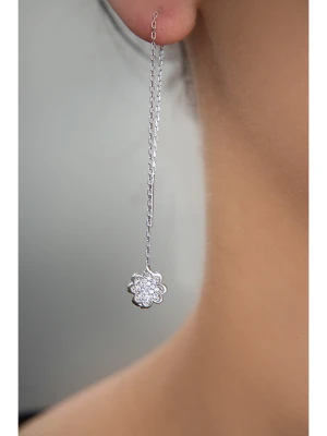 Miu Silver Srebrne kolczyki z cyrkoniami rozmiar: onesize