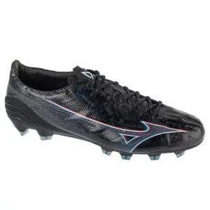 Mizuno Alpha Pro FG P1GA236401, Męskie, Czarne, buty piłkarskie - korki, skóra syntetyczna, rozmiar: 40,5