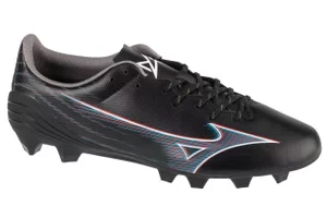 Mizuno Alpha Select FG P1GA236501, Męskie, Czarne, buty piłkarskie - korki, skóra syntetyczna, rozmiar: 42