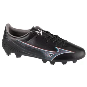 Mizuno Alpha Select FG P1GA236501, Męskie, Czarne, buty piłkarskie - korki, skóra syntetyczna, rozmiar: 42