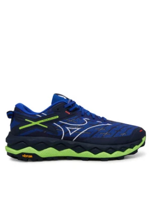 Mizuno Buty do biegania Wave Mujin 10 J1GJ2470 Niebieski