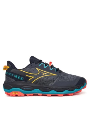 Mizuno Buty do biegania Wave Mujin 11 J1GJ2570 Czarny