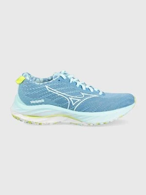 Mizuno buty do biegania Wave Rider 26 x Roxy kolor niebieski