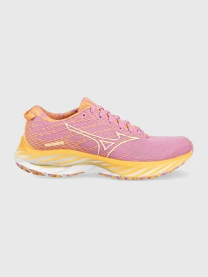 Mizuno buty do biegania Wave Rider 26 x Roxy kolor różowy