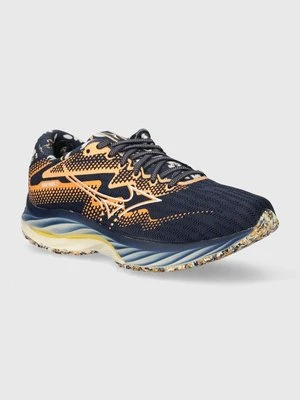 Mizuno buty do biegania Wave Rider 27 x Roxy kolor granatowy J1GD2358