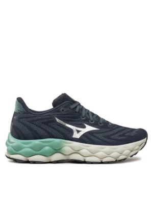 Mizuno Buty do biegania Wave Sky 8 J1GD2402 Granatowy