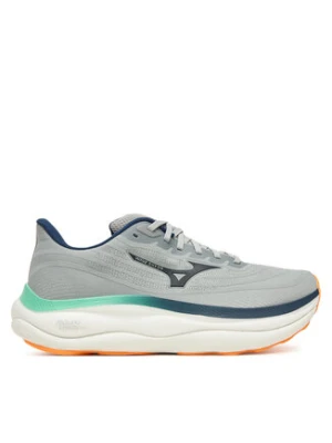 Mizuno Buty do biegania Wave Sky 9 J1GC2590 Szary