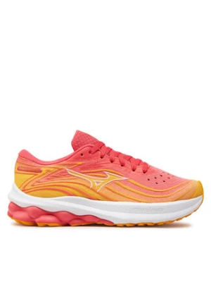 Mizuno Buty do biegania Wave Skyrise 5 J1GD2409 Pomarańczowy