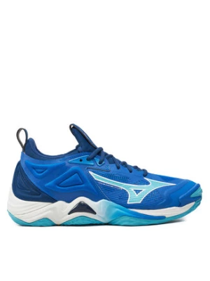 Mizuno Buty halowe Wave Momentum 3 V1GA2312 Niebieski