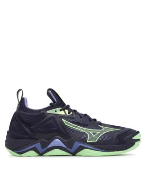 Mizuno Buty halowe Wave Momentum 3 V1GA2312 Niebieski