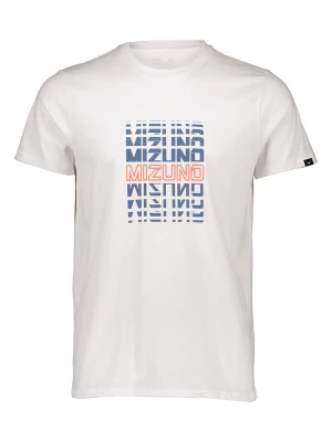 Mizuno Koszulka "Athletic" w kolorze białym rozmiar: M