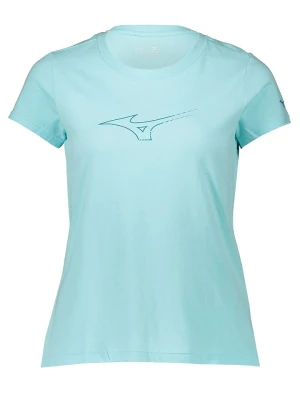 Mizuno Koszulka "Athletic" w kolorze turkusowym rozmiar: S