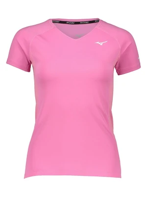 Mizuno Koszulka funkcyjna "Alpha Sun Protect" w kolorze różowym rozmiar: L