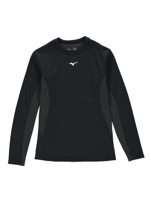 Mizuno Koszulka funkcyjna "Mid Weight" w kolorze czarnym rozmiar: 140