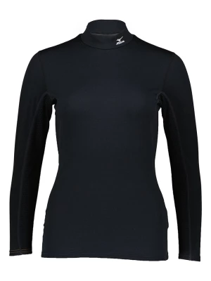Mizuno Koszulka funkcyjna "Mid Weight" w kolorze czarnym rozmiar: M