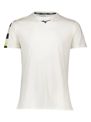 Mizuno Koszulka funkcyjna "Shadow" w kolorze żółto-czarno-białym rozmiar: M