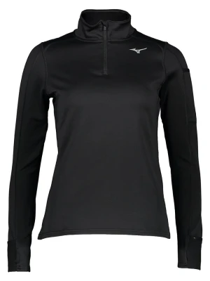 Mizuno Koszulka funkcyjna "Vortex Warmalite" w kolorze czarnym rozmiar: M