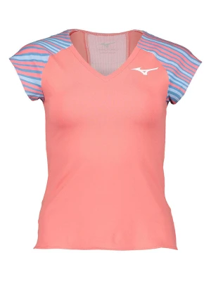 Mizuno Koszulka funkcyjna w kolorze jasnoróżowo-błękitnym rozmiar: S