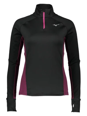 Mizuno Koszulka funkcyjna "Warmalite" w kolorze czarno-różowym rozmiar: XL