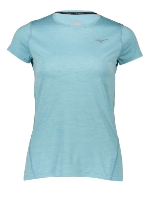 Mizuno Koszulka "Impulse Core" w kolorze błękitnym do biegania rozmiar: S