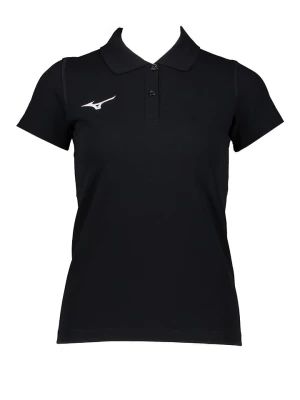 Mizuno Koszulka polo "Shizuoka" w kolorze czarnym rozmiar: M