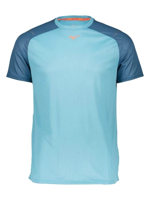 Mizuno Koszulka sportowa "Active Dryaeroflow" w kolorze błękitnym rozmiar: S