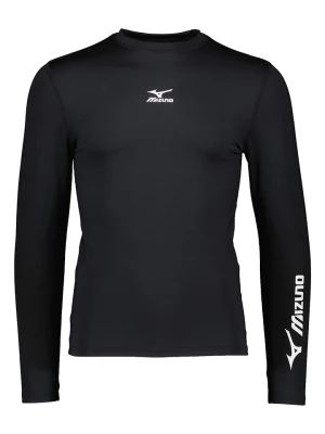 Mizuno Koszulka sportowa "Baselayer" w kolorze czarnym rozmiar: M