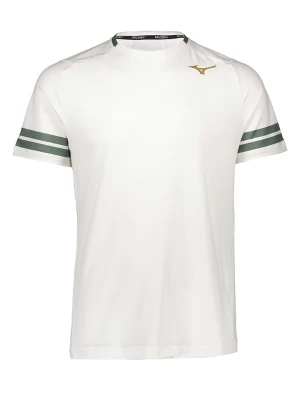 Mizuno Koszulka sportowa "Shadow" w kolorze białym rozmiar: S